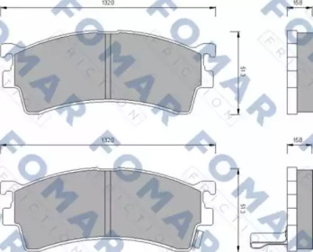 FOMAR FRICTION FO 679881