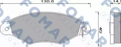 FOMAR FRICTION FO 680981