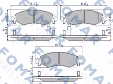 FOMAR FRICTION FO 683181