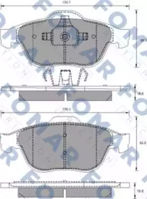 FOMAR FRICTION FO 686281