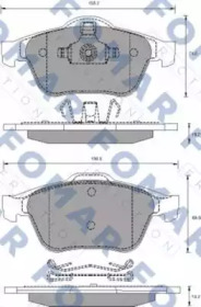 FOMAR FRICTION FO 686481