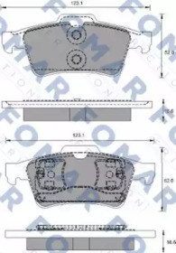 FOMAR FRICTION FO 686781