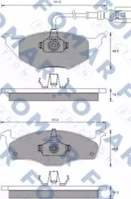 FOMAR FRICTION FO 687881