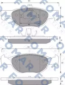 FOMAR FRICTION FO 688481