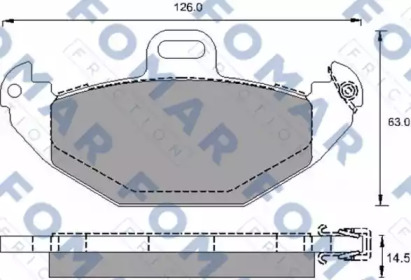 FOMAR FRICTION FO 689081