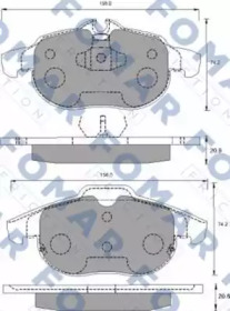 FOMAR FRICTION FO 689581