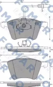 FOMAR FRICTION FO 691281