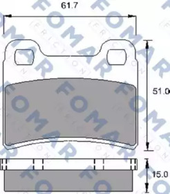 FOMAR FRICTION FO 692481