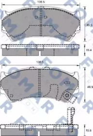 FOMAR FRICTION FO 692981