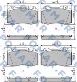 FOMAR FRICTION FO 694181