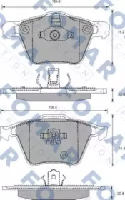 FOMAR FRICTION FO 698081