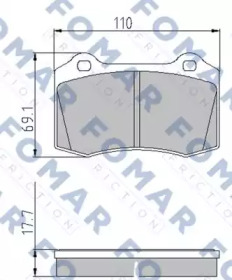 FOMAR FRICTION FO 699184