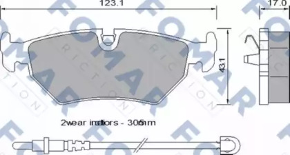 FOMAR FRICTION FO 729281