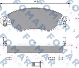 FOMAR FRICTION FO 786981