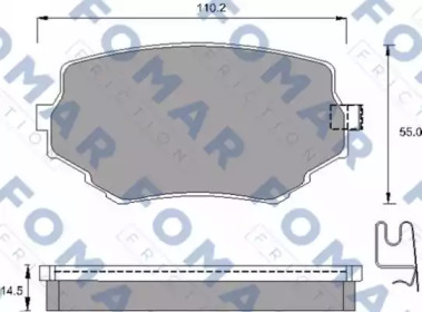 FOMAR FRICTION FO 792881