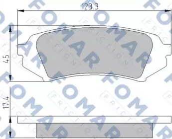 FOMAR FRICTION FO 813781