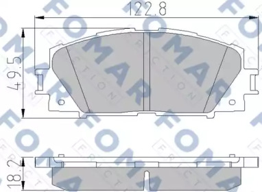 FOMAR FRICTION FO 838681