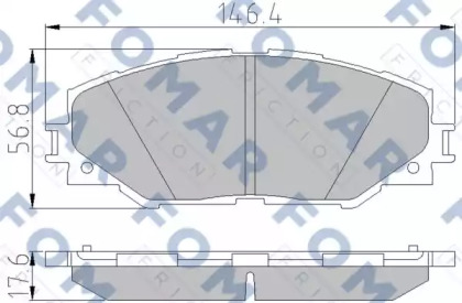 FOMAR FRICTION FO 838881