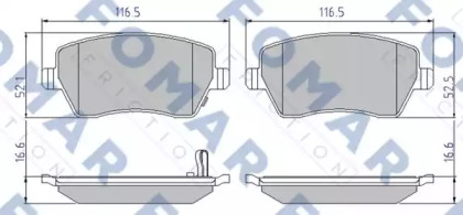 FOMAR FRICTION FO 839181