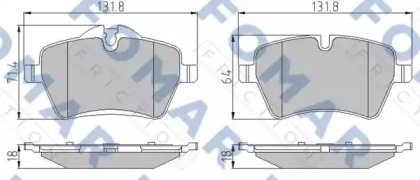 FOMAR FRICTION FO 844981