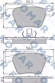 FOMAR FRICTION FO 846481