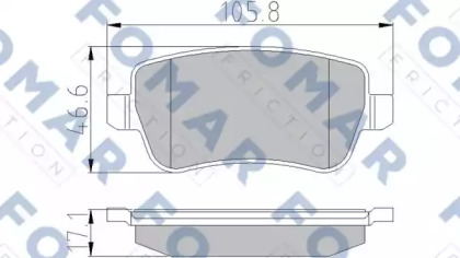 FOMAR FRICTION FO 847181