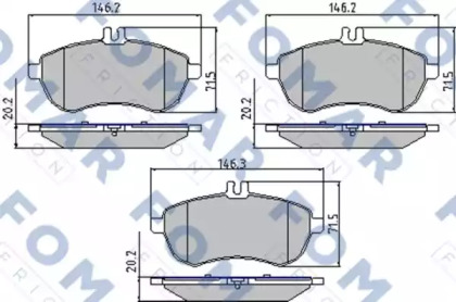 FOMAR FRICTION FO 848881