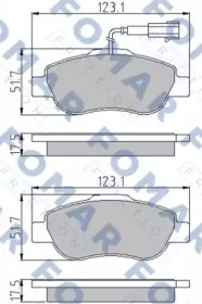 FOMAR FRICTION FO 856781