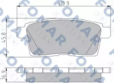 FOMAR FRICTION FO 857781