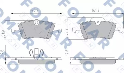 FOMAR FRICTION FO 859681