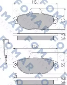 FOMAR FRICTION FO 861181