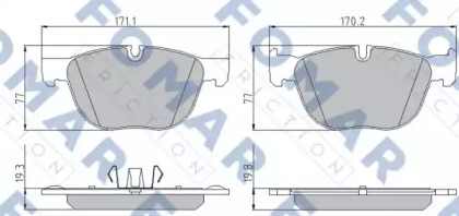 FOMAR FRICTION FO 861481