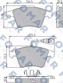 FOMAR FRICTION FO 861981