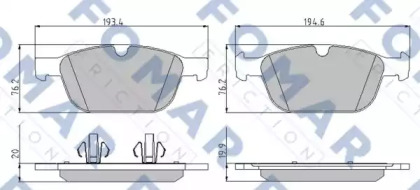 FOMAR FRICTION FO 868581