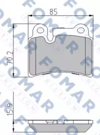 FOMAR FRICTION FO 871381