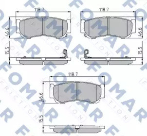 FOMAR FRICTION FO 872981