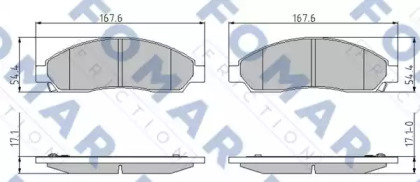 FOMAR FRICTION FO 873381