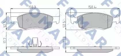 FOMAR FRICTION FO 873681