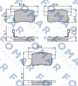 FOMAR FRICTION FO 891981