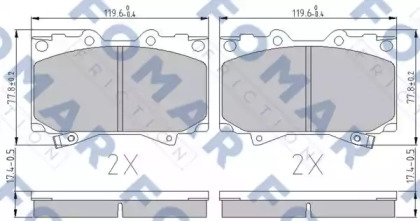 FOMAR FRICTION FO 892881