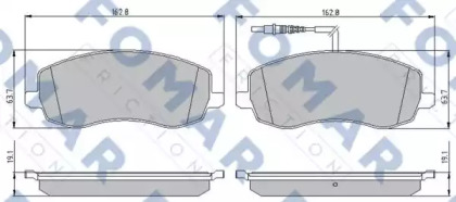 FOMAR FRICTION FO 893781