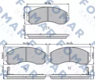 FOMAR FRICTION FO 893981