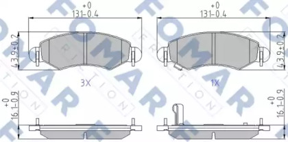 FOMAR FRICTION FO 894781