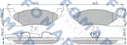 FOMAR FRICTION FO 895481