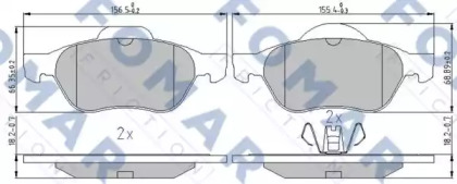 FOMAR FRICTION FO 896981