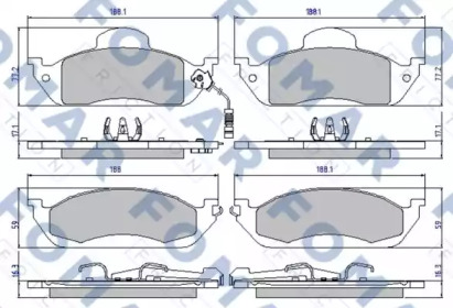 FOMAR FRICTION FO 901381