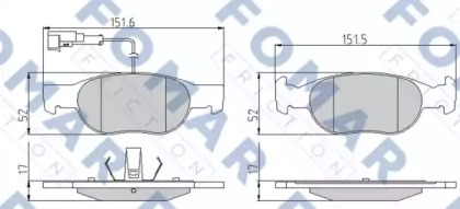 FOMAR FRICTION FO 901581