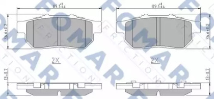 FOMAR FRICTION FO 902681