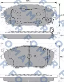 FOMAR FRICTION FO 903381