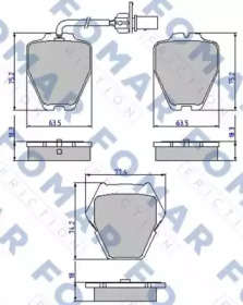 FOMAR FRICTION FO 903581